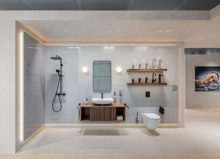 Ausstellung im Grohe Water Experience Center